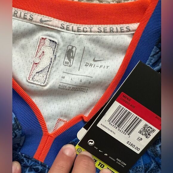 Nike Authentic Steph Curry Select Series Basketball Jersey - Picture 3 of 7